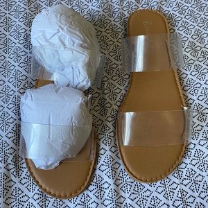 Miss Lola clear sandals